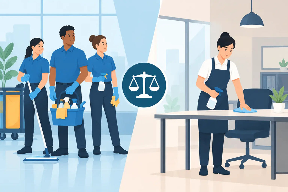 Outsourced Cleaners Versus Employees: Which Fits?