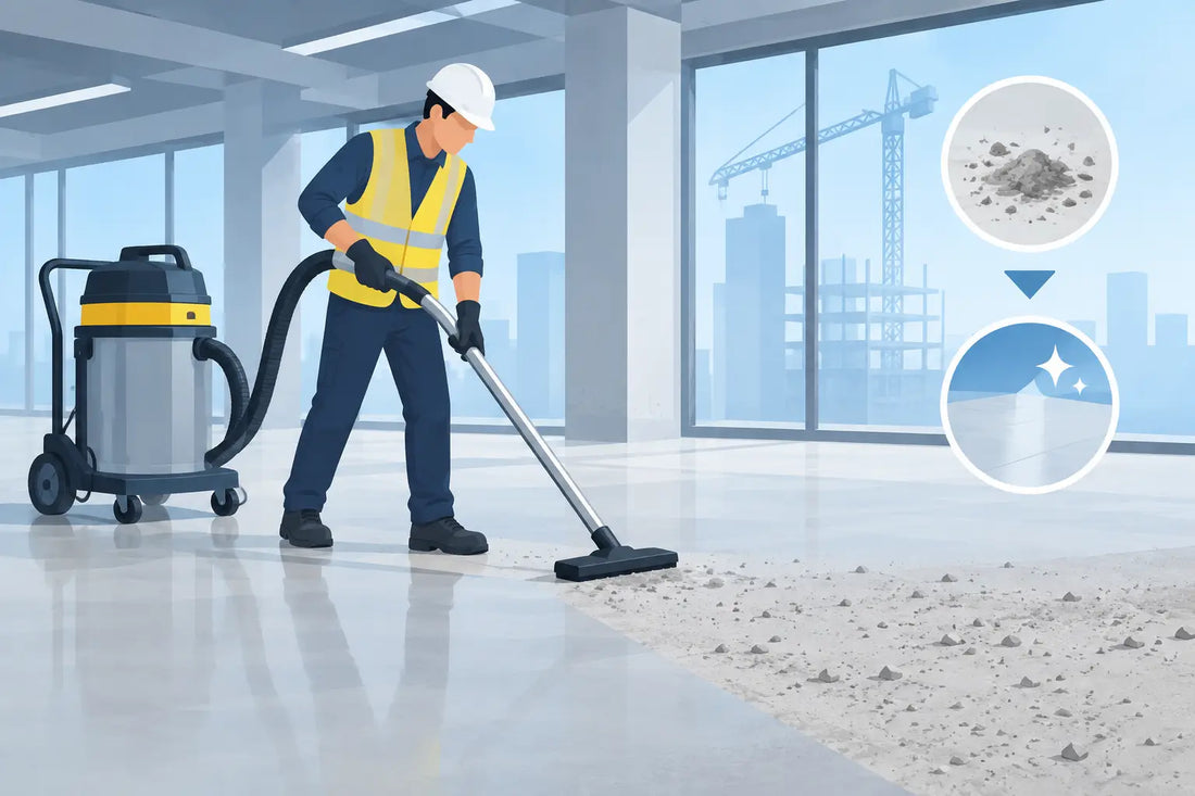 Concrete Dust Removal Guide for Commercial Sites